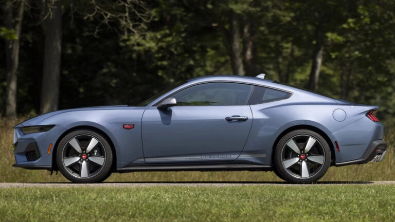 2025 Ford Mustang 60th Anniversary Package in Brittany Blue 01