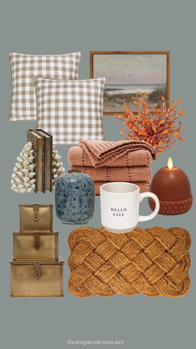 fall home decor the inspired room mood board