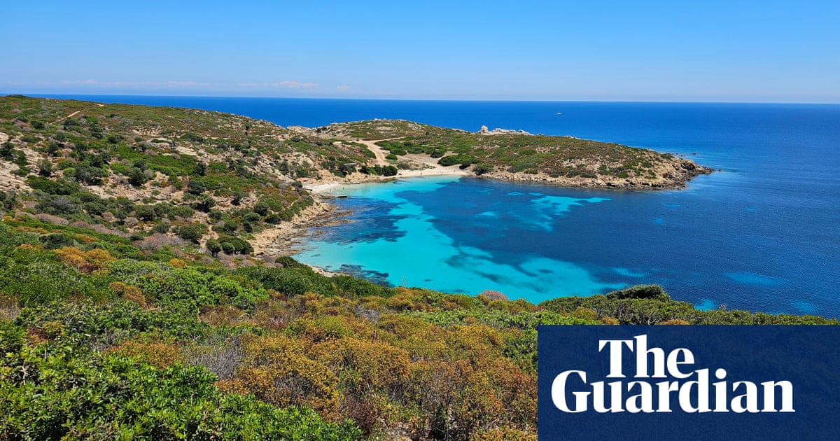 A beach as it might have looked 1,000 years ago: Sardinia’s north-west peninsula