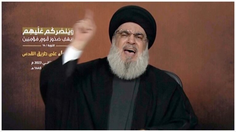 Nasrallah hezbollah 110323 AP