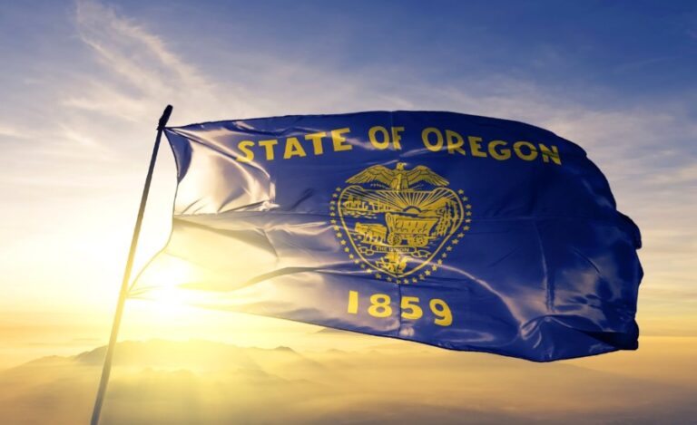 ca oregon flag