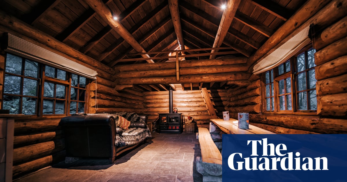 ‘A log cabin straight out of a children’s book’: a remote woodland stay near the Lake District