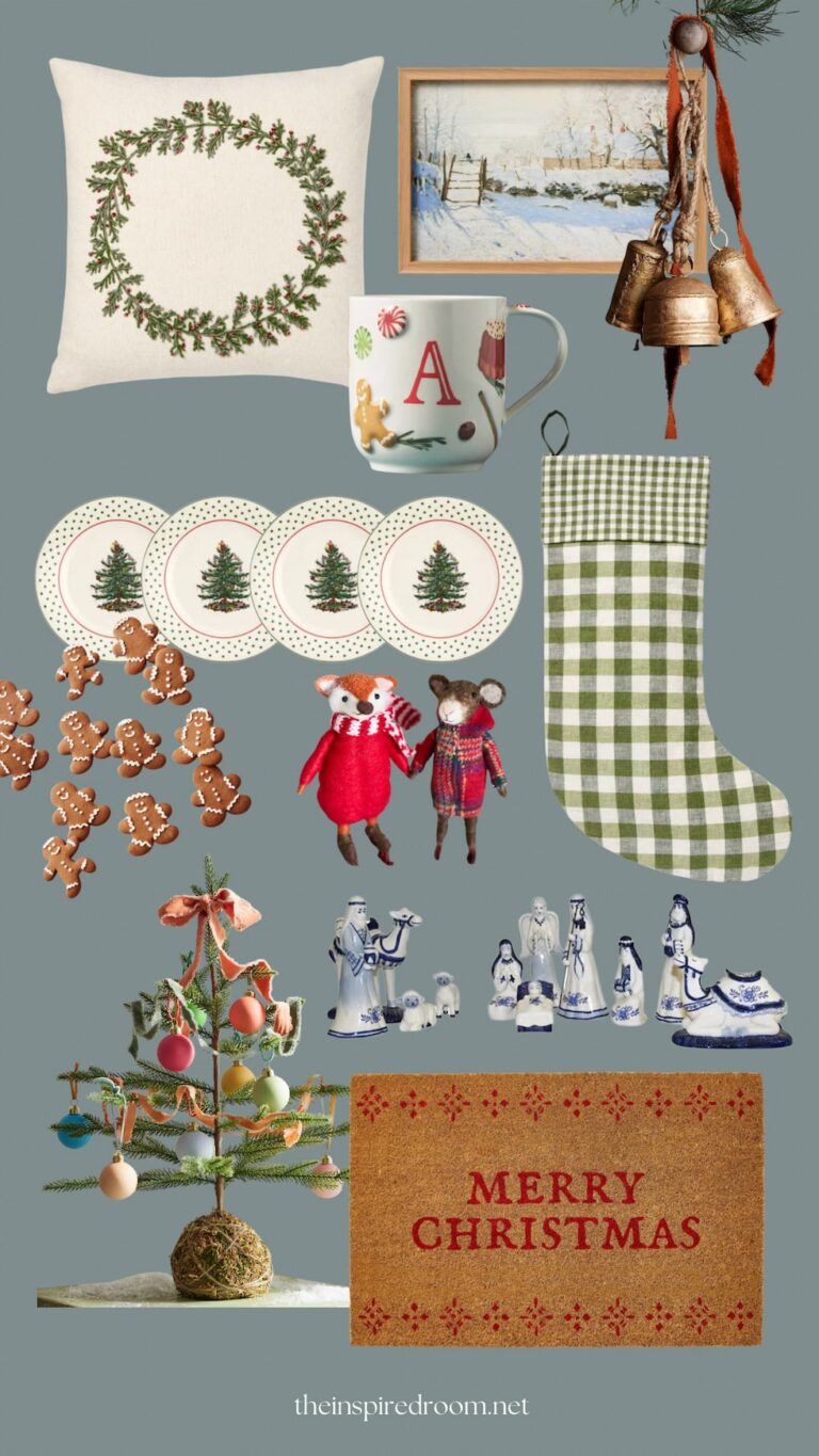 christmas decor finds cottage style 2024 the inspired room