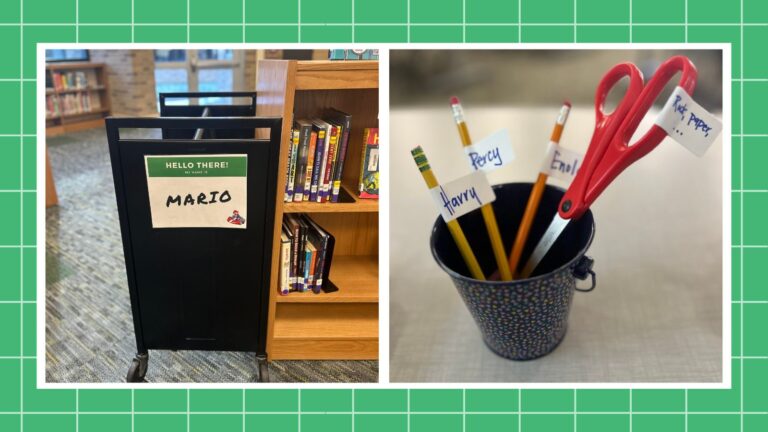 The Brilliant Reason This Teacher Lets Her Students Name the Objects In Her Room