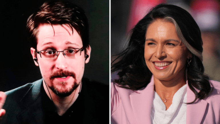 Edward Snowden Tulsi Gabbard 01.18