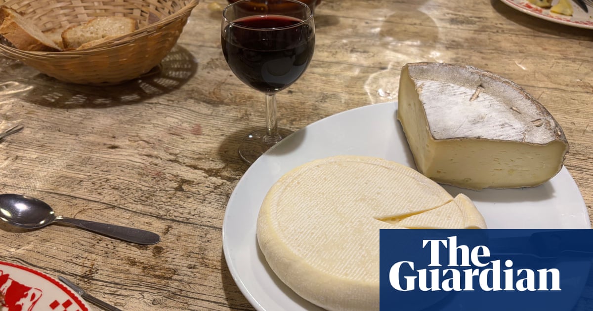 An alpine winter feast: cheese, wine and a side dish of snowshoeing in France