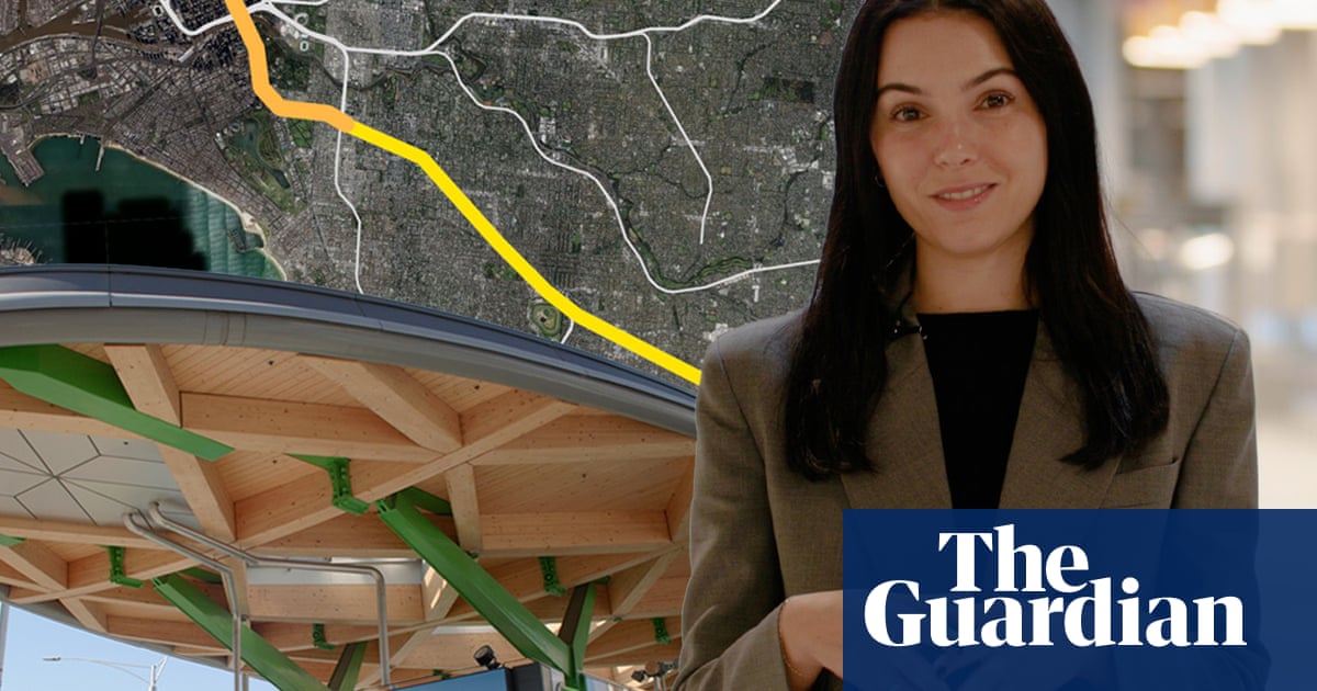 Eight storeys beneath Melbourne: first look inside the city's new metro stations – video